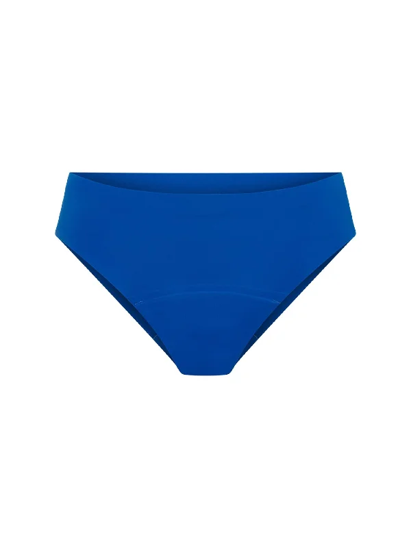Seamfree Bikini Moderate-Heavy Corfu Blue