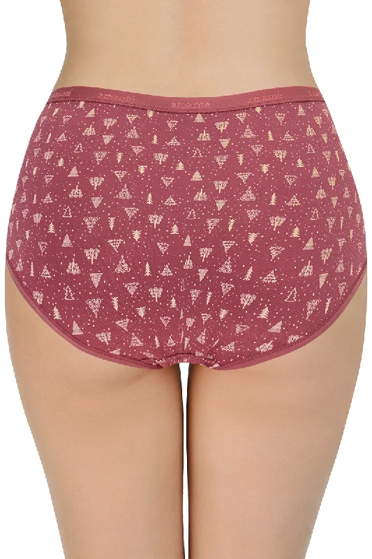 Print High Rise Full Brief Panties (Pack of 3)